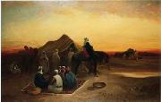 unknow artist, Arab or Arabic people and life. Orientalism oil paintings  442